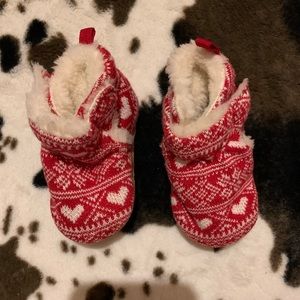 Old Navy Christmas crib shoes